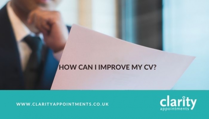 How Can I Improve My CV