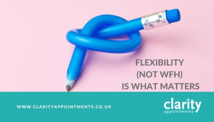 Flexibility Not WFH Is What Matters