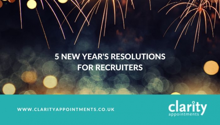 Five New Years Resolutions For Recruiters