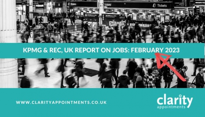 KPMG And REC Report On Jobs February 2023