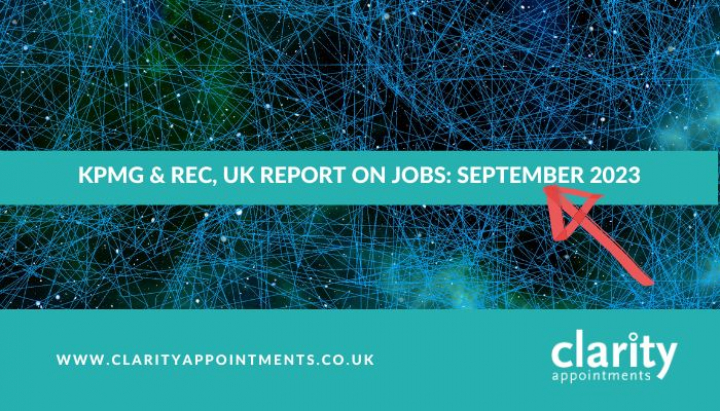 KPMG And REC Report On Jobs September 2023