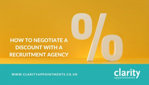 How to Negotiate a Discount with a Recruitment Agency