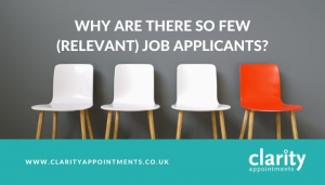 Why Are There So Few (Relevant) Job Applicants?