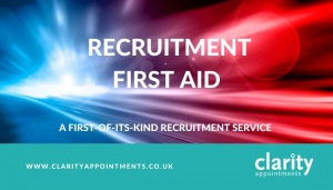 Welcome to Recruitment First Aid - the NEW answer to your hiring problems