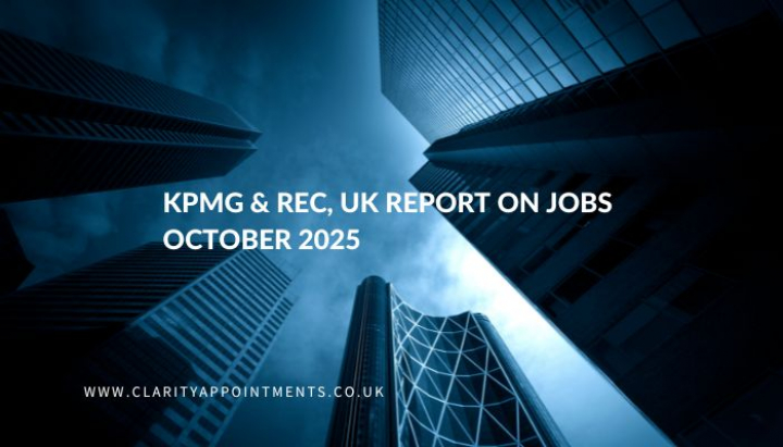 KPMG & REC Report on Jobs October 2025