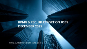 KPMG & REC Report on Jobs December 2025