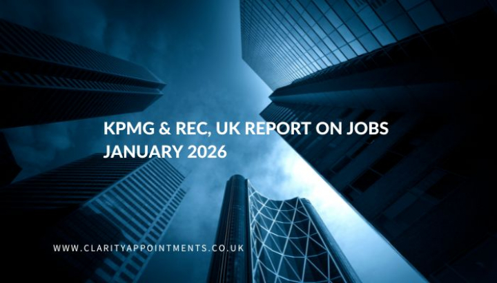 KPMG & REC Report on Jobs January 2026