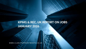KPMG & REC Report on Jobs January 2026