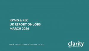 KPMG & REC Report on Jobs March 2026