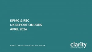 KPMG & REC Report on Jobs April 2026