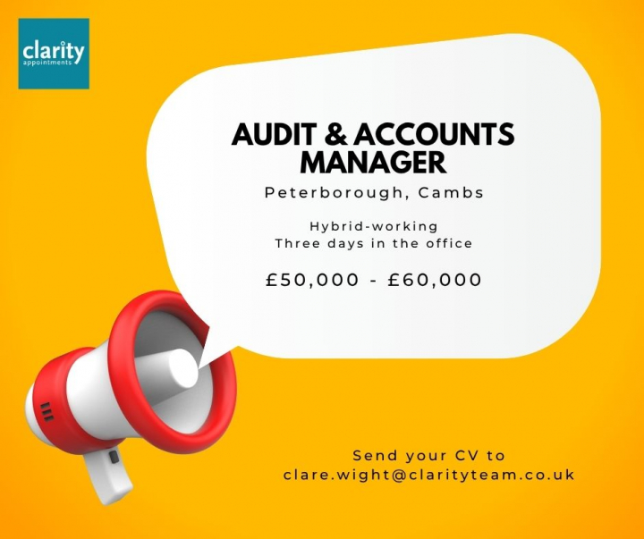 Audit & Accounts Manager