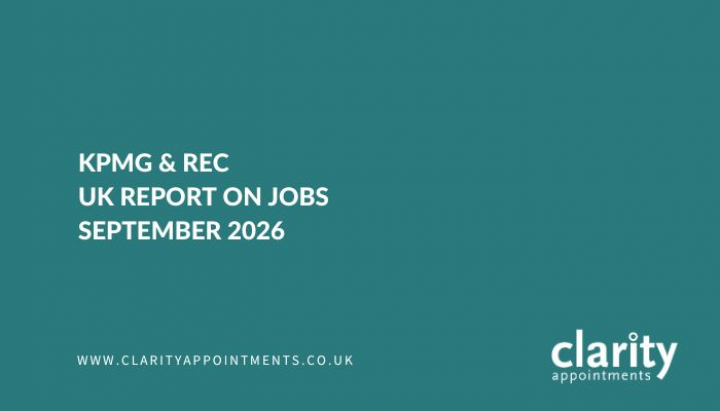 KPMG & REC Report on Jobs September 2026