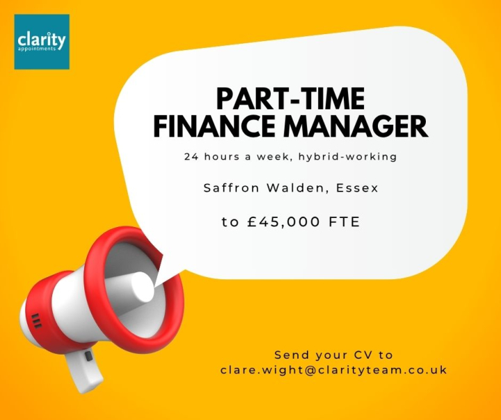 Part-Time Finance Manager